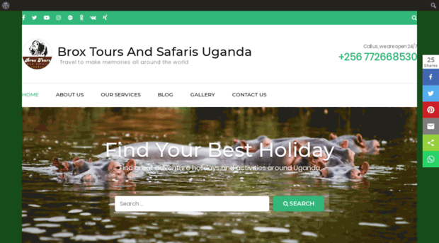 broxtoursandsafarisuganda.com