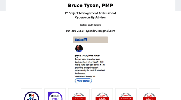 brucetyson.com