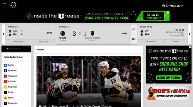 bruins.nhl.com