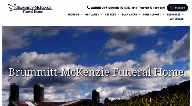 brummittmckenziefuneralhome.com