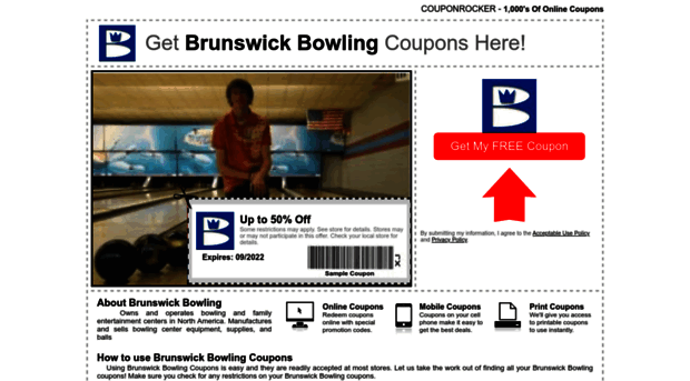 brunswickbowlin.couponrocker.com