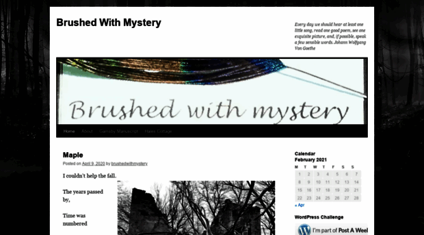 brushedwithmystery.com