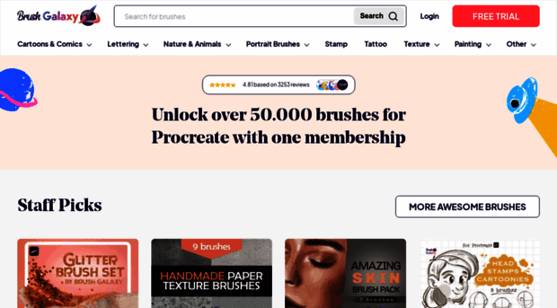 brushgalaxy.com