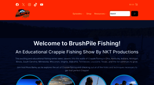 brushpilefishing.com