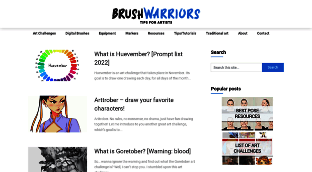 brushwarriors.com