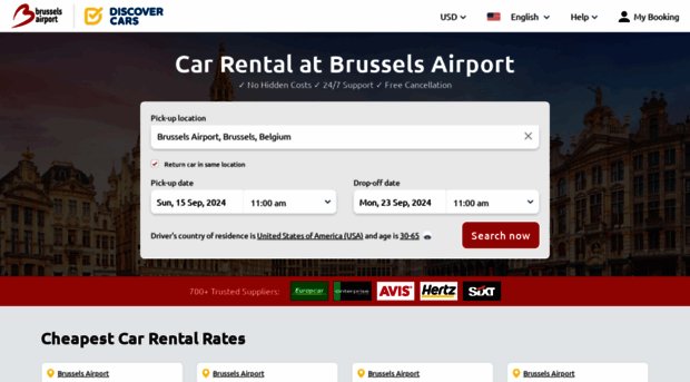 brussels-airport.discovercars.com