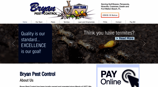 bryanpestcontrol.com