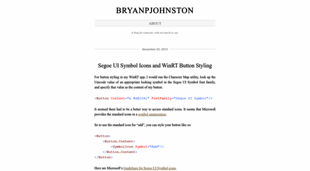 bryanpjohnston.com