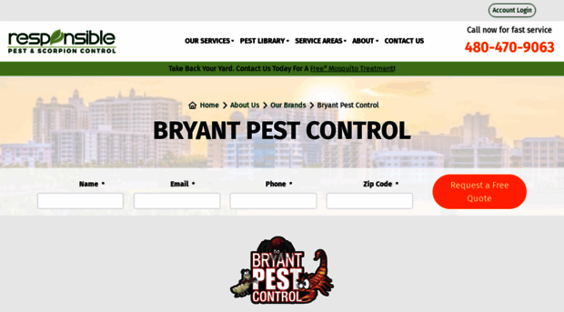 bryantpestcontrol.com