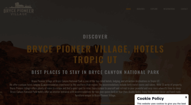 brycepioneervillage.com