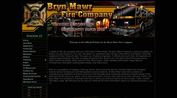 brynmawrfirecompany.org