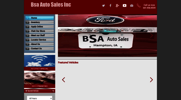 bsaautosales.com