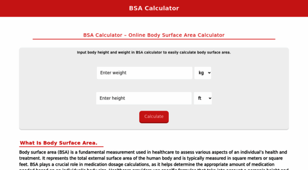 bsacalculator.com