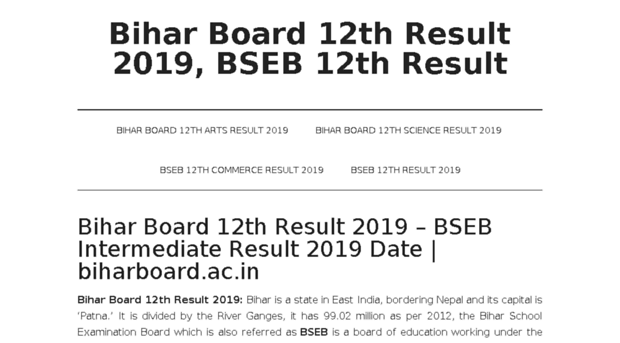 bseb12thresult2019.in