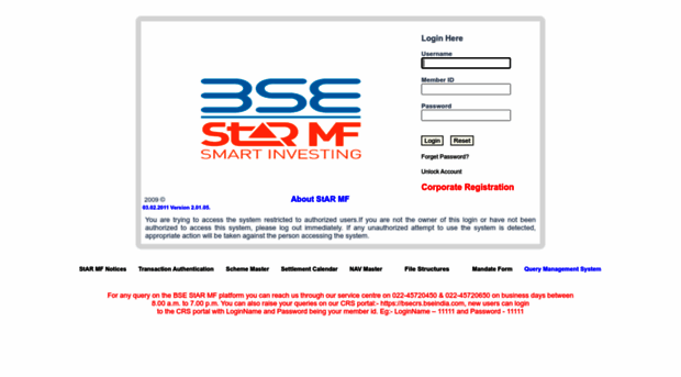 bsestarmfdemo.bseindia.com