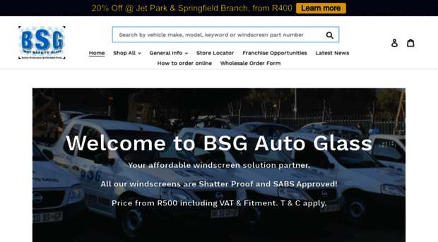 bsgautoglass.co.za