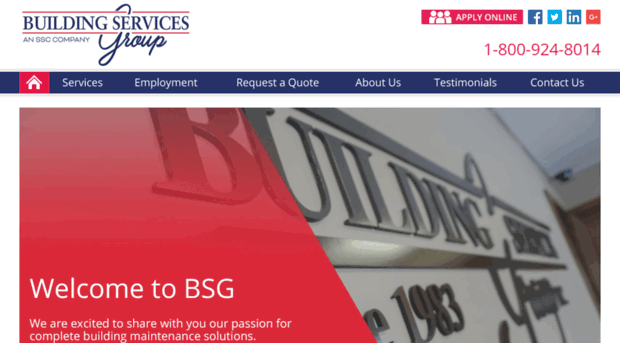 bsgcleaning.com