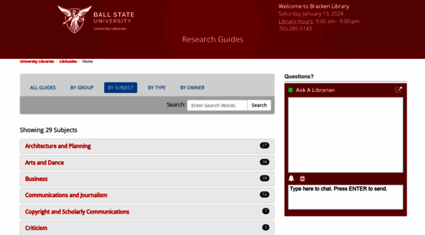 bsu.libguides.com