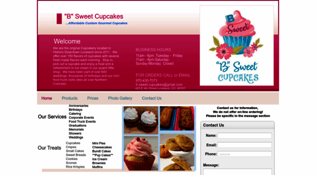 bsweetcupcakes.com