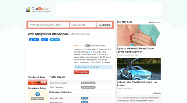 btccoinpool.com.cutestat.com