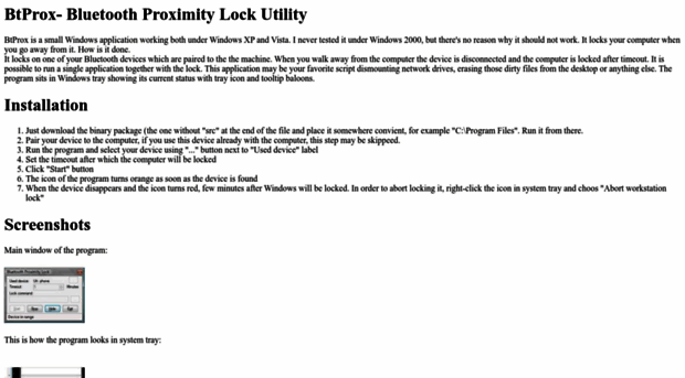 btprox.sourceforge.net