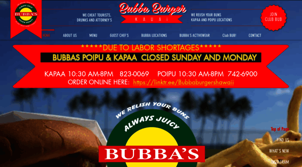 bubbaburger.com