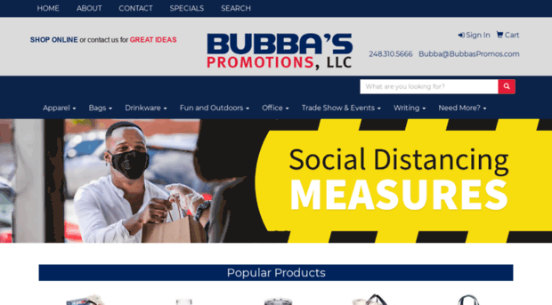 bubbaspromos.com