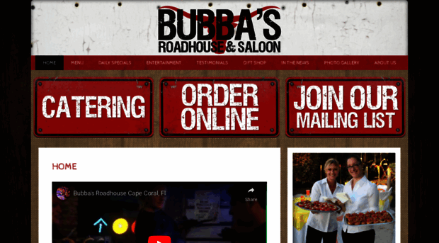 bubbasroadhouse.net