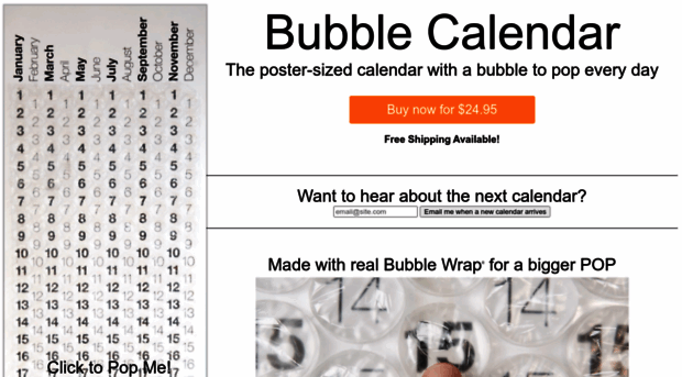 bubblecalendar.com