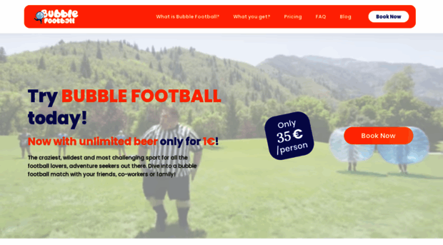 bubblefootball-budapest.com