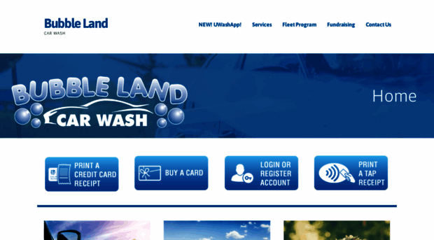 bubblelandcarwash.com