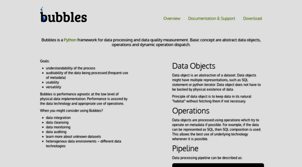 bubbles.databrewery.org