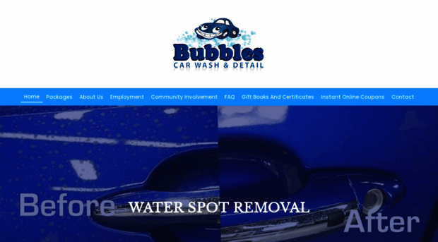 bubblescarwashanddetail.com