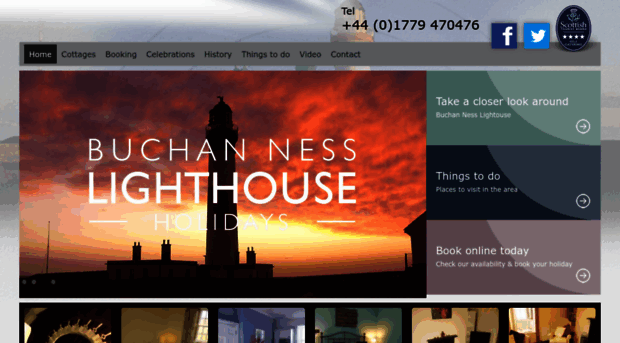 buchannesslighthouseholidays.co.uk