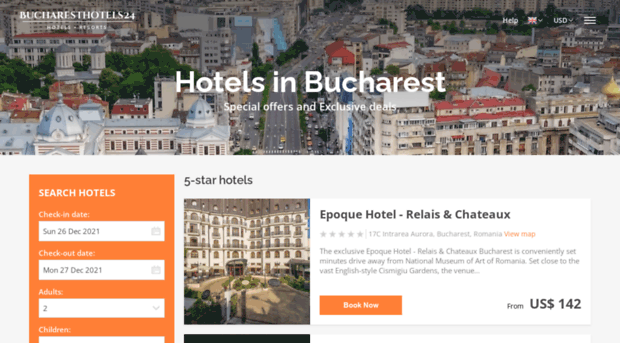 bucharesthotels24.com