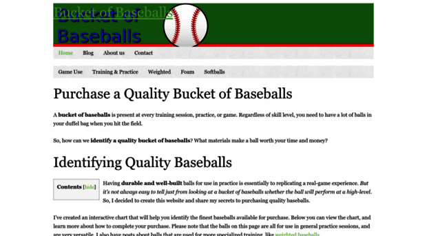 bucketofbaseballs.net