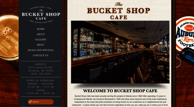 bucketshopcafe.com