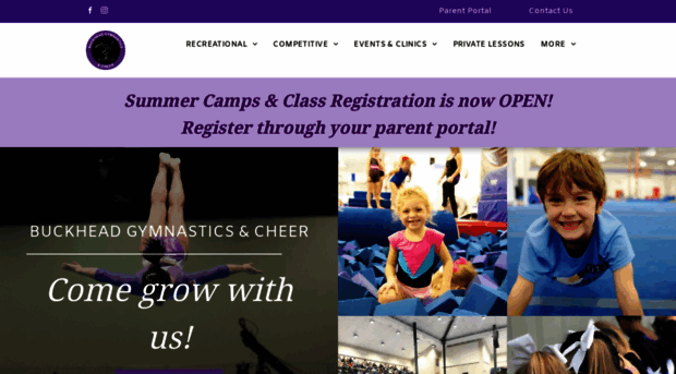 buckheadgymnasticsandcheer.com