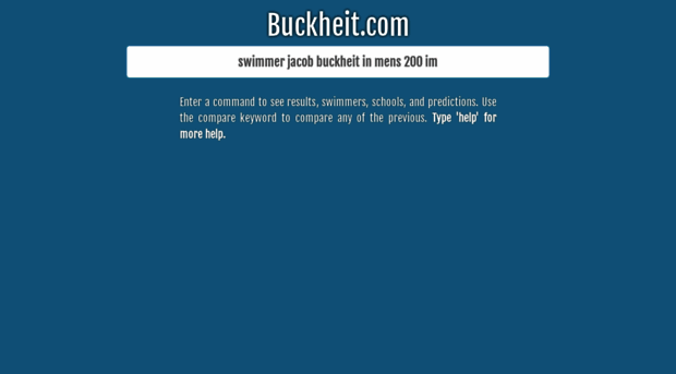 buckheit.com