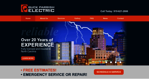 buckparrishelectric.com