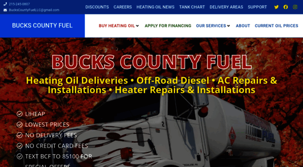 buckscountyfuel.com