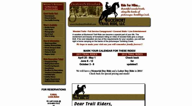 bucksnorttrailride.com