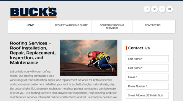 bucksroofers.com