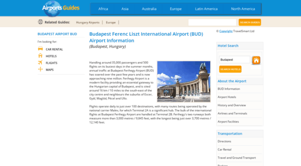 budapest-bud.airports-guides.com