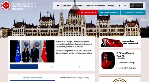 budapeste-be.mfa.gov.tr - T.C. Dışişleri Bakanlığı - Tur... - Budapest ...