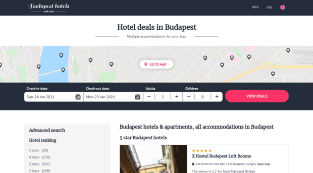 budapesthotelsandrates.com