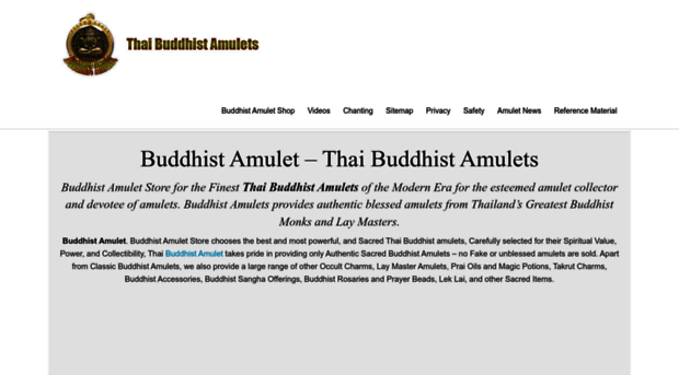 buddhistamulet.net