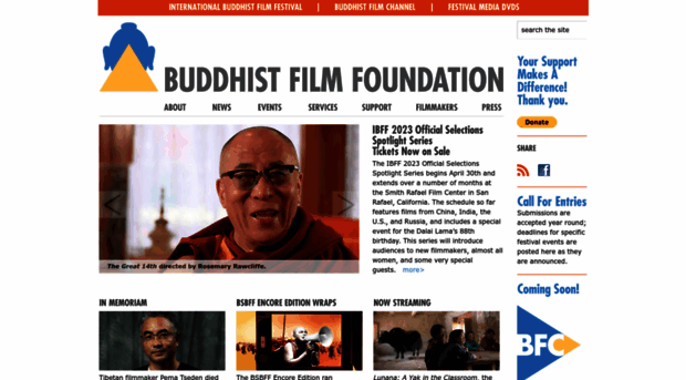 buddhistfilmfoundation.org