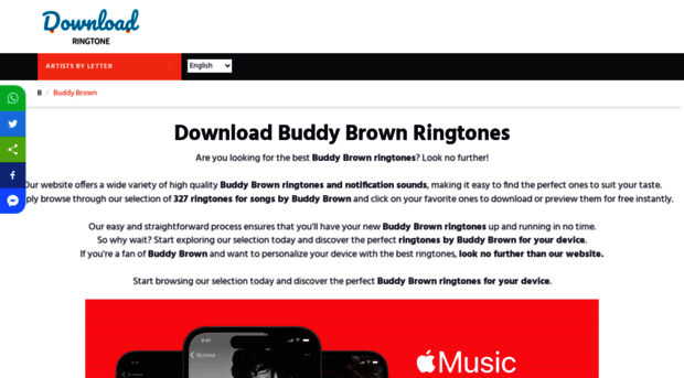 buddybrown.download-ringtone.com