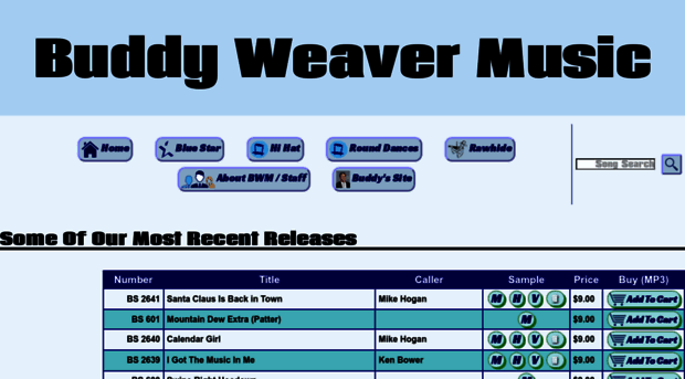 buddyweavermusic.com